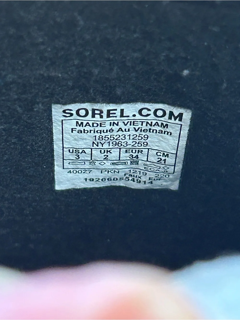 Sorel Yoot Pac Waterproof Winter Boots Youth Size 3